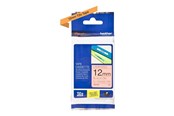 Papier, fotopapier en etiketten - Brother TZEB31 / TZe-B31 Black on fluorescent Orange Ribbon (12mm x 5m) - TZEB31