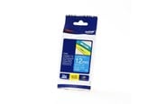 Papier, fotopapier en etiketten - Brother TZE535 - Wit on Blauw - Roll (1.2 cm x 8 m) - TZE535