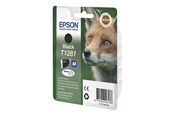 Inkt, toner en verbruiksartikelen - Epson T1281 Black Ink - Blister - C13T12814011