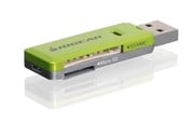 Geheugenkaart - adapter en kaartlezer - IOGEAR SD/MicroSD/MMC Card Reader/Writer GFR204SD - kortlæser - GFR204SD