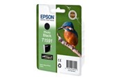 Inkt, toner en verbruiksartikelen - Epson T1591 Ink Cartridge - Black - C13T15914010