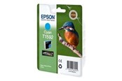 Inkt, toner en verbruiksartikelen - Epson T1592 Inkt Cartridge - Inktpatroon Cyaan - C13T15924010