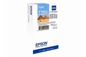 Inkt, toner en verbruiksartikelen - Epson T7012 XXL Inkt Cartridge - Inktpatroon Cyaan - C13T70124010