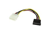 Voedingskabel (intern) - StarTech.com 6in 4 Pin LP4 to SATA Power Cable Adapter - SATAPOWADAP