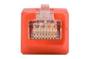 Netwerk - kabel - StarTech.com crossover-adapter - Rood - 0cm - C6CROSSOVER