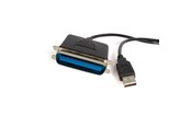 Netwerk-adapter (netwerkkaart, printserver, enz.) - StarTech.com ICUSB128410 USB to Parallel Printer Adapter M/M - ICUSB128410