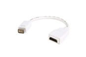 Beelscherm- en tv-kabel - StarTech.com Mini DVI to HDMI Video Cable Adapter for Macbooks and iMacs - videoadapter - HDMI / DVI - MDVIHDMIMF