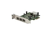 Netwerk-adapter (netwerkkaart, printserver, enz.) - StarTech.com 3 Port 2B 1A Laag profiel 1394 - PEX1394B3LP
