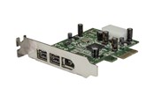 Netwerk-adapter (netwerkkaart, printserver, enz.) - StarTech.com 3 Port 2B 1A Laag profiel 1394 - PEX1394B3LP