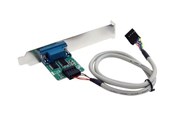 Netwerk-adapter (netwerkkaart, printserver, enz.) - StarTech.com 24in Internal Motherboard USB Header to Serial RS232 Adapter - ICUSB232INT1