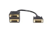 Beelscherm- en tv-kabel - StarTech.com 24+1-pins digitale DVI Aan 2x 24+1-pins digitale DVI splitter - DVISPL1DD