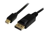 Beelscherm- en tv-kabel - StarTech.com Mini DisplayPort Aan DisplayPort 2M - MDP2DPMM2M