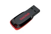 USB-stick - SANDISK Cruzer Blade - Zwart - 32GB - USB-stick - SDCZ50-032G-B35