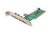 Controller - LogiLink PCI-kaart USB 2.0 4+1 poort - USB-adapter - PC0028