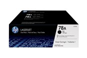 Inkt, toner en verbruiksartikelen - HP 78AD / CE278AD 2-Pack Zwart Toner - Lasertoner Zwart - CE278AD