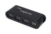 USB hub - LogiLink UA0085 USB hub - 4 - USB 2.0 - Zwart - UA0085