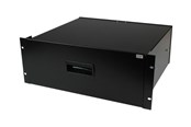 Rackkoffers - StarTech.com 4UDRAWER 4U Black Steel Storage Draw - 4UDRAWER