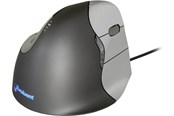 Muis - Ergonomic Solutions Evoluent Verticaal Muis 4 - Ergonomische muis - Optisch - 6 knoppen - Grijs - 440-VM04