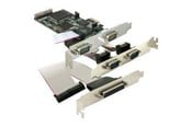 Netwerk-adapter (netwerkkaart, printserver, enz.) - Sunix PCI Express card 4 x Serial 1x par - SX-117B