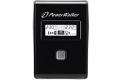 UPS - BlueWalker 10120016 - PowerWalker VI LCD - 650VA/360W - Line Interactive UPS - 10120016