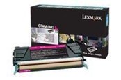 Inkt, toner en verbruiksartikelen - Lexmark Toner - Lasertoner Magenta - C746A1MG