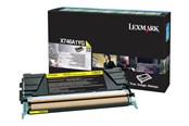 Inkt, toner en verbruiksartikelen - Lexmark X746A1YG- Yellow toner - Lasertoner Geel - X746A1YG