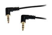 Audiokabel - StarTech.com Slim 3.5mm Right Angle Ster - MU3MMS2RA