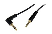 Audiokabel - StarTech.com Slim 3.5mm Aan Right Angle s - MU6MMSRA
