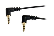 Audiokabel - StarTech.com Slim 3.5mm Right Angle Ster - MU1MMS2RA