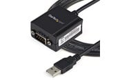 Netwerk-adapter (netwerkkaart, printserver, enz.) - StarTech.com 1 Port FTDI USB Aan Serial RS232 DB9 - ICUSB2321F