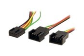 Voedingskabel (extern) - StarTech.com 12in 4 Pin Fan Power Splitt - FAN4SPLIT12
