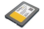 Harde schijf accessoires - StarTech.com 2.5in SATA Aan Mini SATA SSD AV / multimedia paneel Enclosure - SAT2MSAT25
