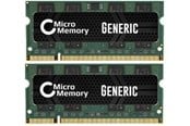 RAM - CoreParts Geheugen hukommelse - 4 GB : 2 x 2 GB - SO DIMM 200-pin - MMA1070/4GB