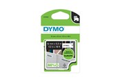 Papier, fotopapier en etiketten - DYMO ® D1 Tape Permanent Polyester 12mm x 3.5m black on white - S0718060