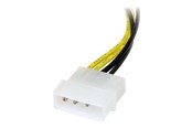 Voedingskabel (intern) - StarTech.com LP4 Aan 8 Pin PCI Express Vi - LP4PCIEX8ADP