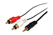 Audiokabel - StarTech.com Stereo Audiokabel - 3.5mm - MU3MMRCA