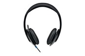 Headphones/Headsets - Logitech H540 USB Headset - Zwart - 981-000480