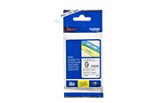 Papier, fotopapier en etiketten - Brother TZe 221 - Zwart On Wit - Roll (0.9 cm x 8 m) - TZE221