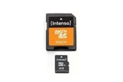 Geheugenkaart - Intenso Micro SD Card w/ AV / multimedia paneel - 4GB - 3403450