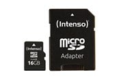 Geheugenkaart - Intenso Micro SD Card w/ AV / multimedia paneel - 4GB - 3403470