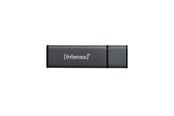 USB-stick - Intenso Alu Line - Zwart - 64GB - USB-stick - 3521491