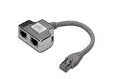Netwerk - kabel - DIGITUS CAT5e Patch Cable Splitter - DN-93904