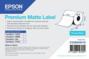 Papier, fotopapier en etiketten - Epson Premium - Roll (7.6 cm x 35 m) - C33S045418