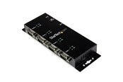 Netwerk-adapter (netwerkkaart, printserver, enz.) - StarTech.com 4 Port USB Aan RS232 Serial DB9 AV / multimedia paneel Hub - ICUSB2324I