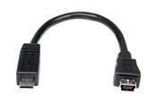 USB-kabel - StarTech.com Micro USB to Mini USB Adapter Cable M/F - UUSBMUSBMF6