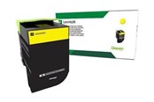 Inkt, toner en verbruiksartikelen - Lexmark Inkt Cartridge - Lasertoner Geel - 70C20Y0