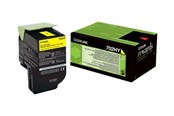 Inkt, toner en verbruiksartikelen - Lexmark 702HY / 70C2HY0 Geel Return Program Toner - Lasertoner Geel - 70C2HY0