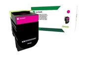 Inkt, toner en verbruiksartikelen - Lexmark 702XM / 70C2XM0 High Yield Magenta Toner - Lasertoner Magenta - 70C2XM0