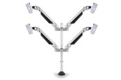 Muurbevestigingen, AV-bevestigingen & AV-meubels - Multibrackets M VESA Gas Lift Arm Quad Silver - Max 10 kg - recommended for - 7350022737228