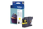 Inkt, toner en verbruiksartikelen - Brother LC123Y / LC 123Y Geel Inkt - Inktpatroon Geel - LC123Y
